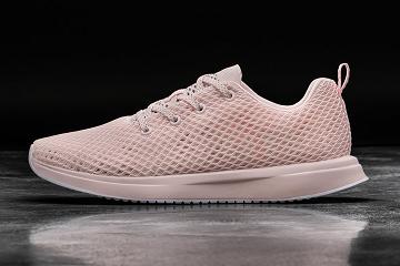 Pink Nobull Blush Mesh Runner Women's Running Shoes | CA G1699S